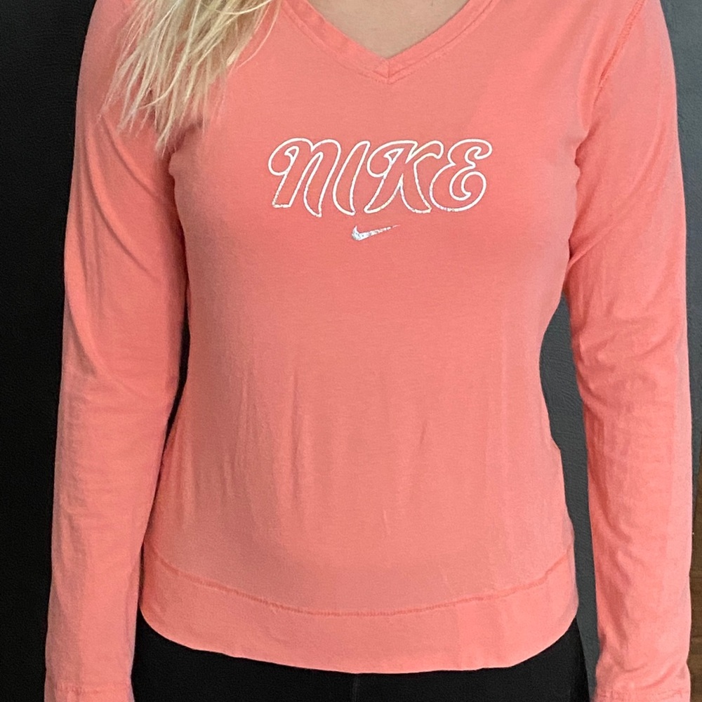 Nike long sleeve v neck